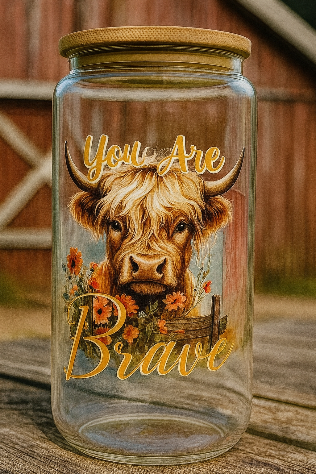 You are brave/highland cow
